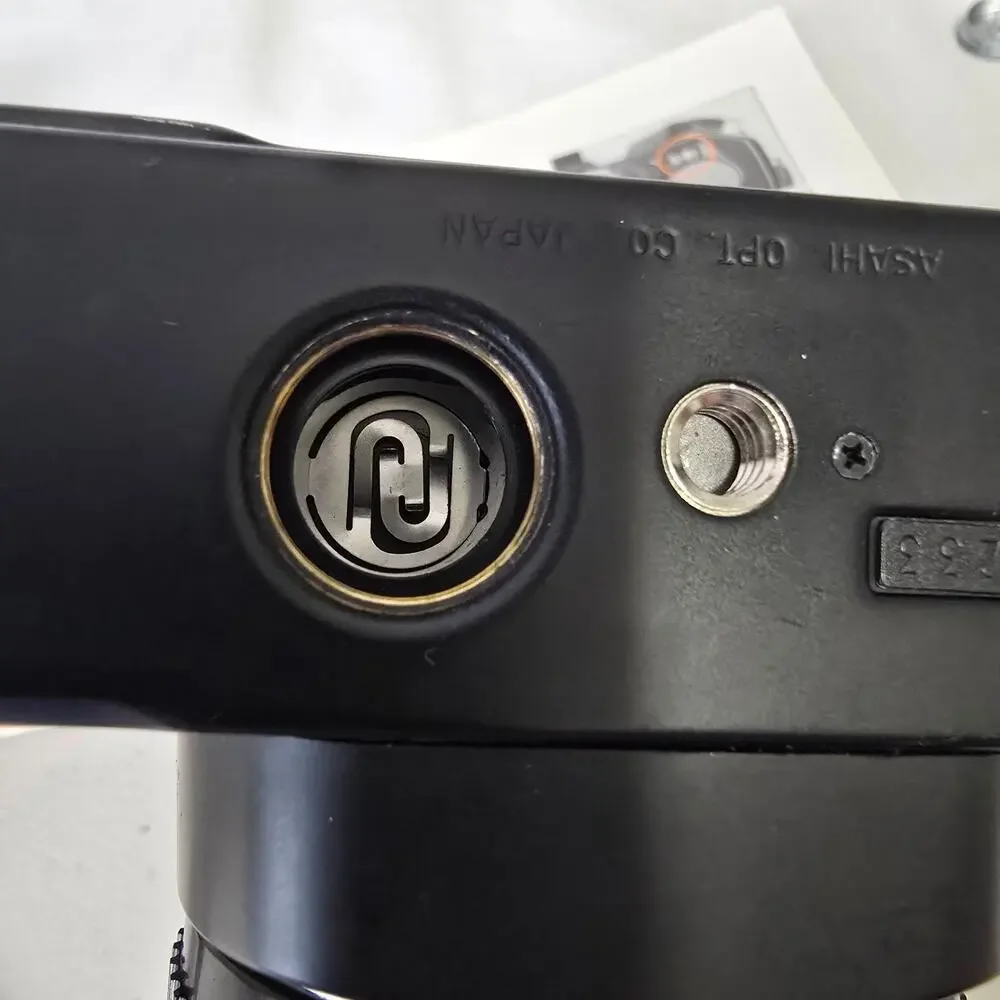 Pentax P3 Super Program 35mm SLR Film Camera & Pentax-M 50mm Lens Not Tested